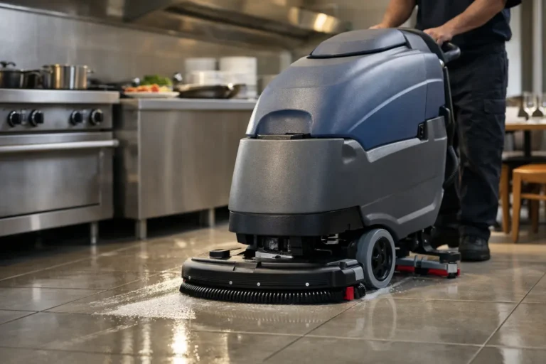 Reinigungsmaschine für Gastronomie-Boden wählen